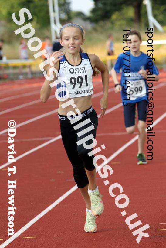 800 metres, 2021 North East Grand Prix 6, Monkton, Wednesday, August 4th. Photo: David T. Hewitson/Sports for All Pics